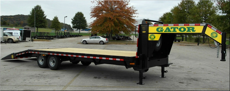 Gooseneck flat bed trailer for sale14k  Erie County, Ohio